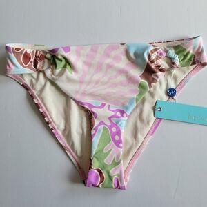 Birdsong Multicolor Tropical Bikini Bottom